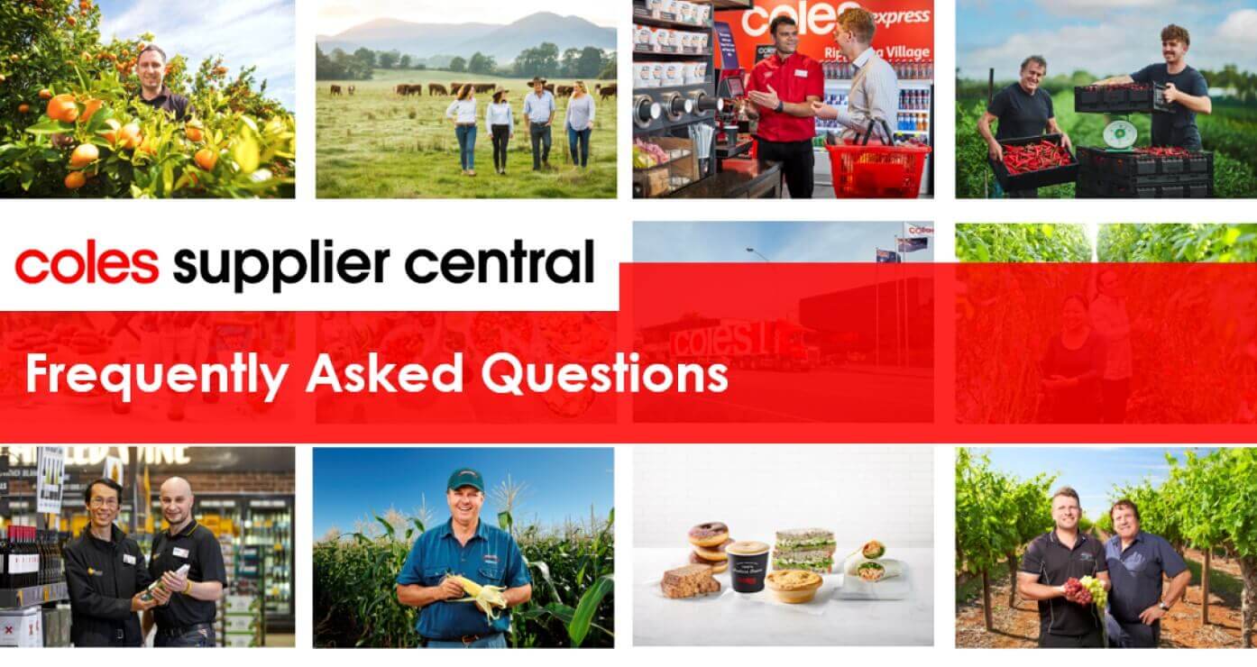 Connect with us coles supplier central