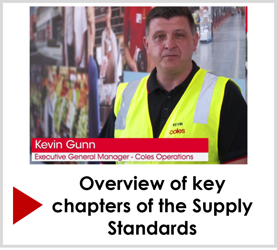 Coles Supply Standards coles supplier central