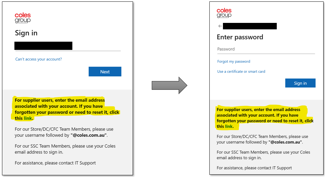 FAQ on Multi-Factor Authentication (MFA) | coles supplier central