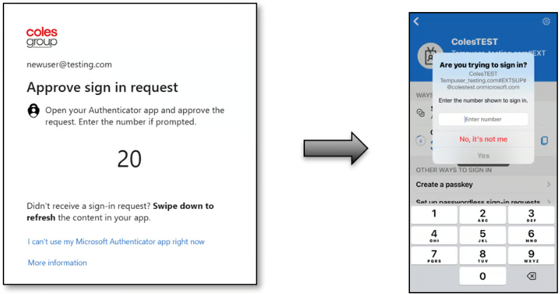 Multi-Factor Authentication on Coles Supplier Central | coles supplier ...